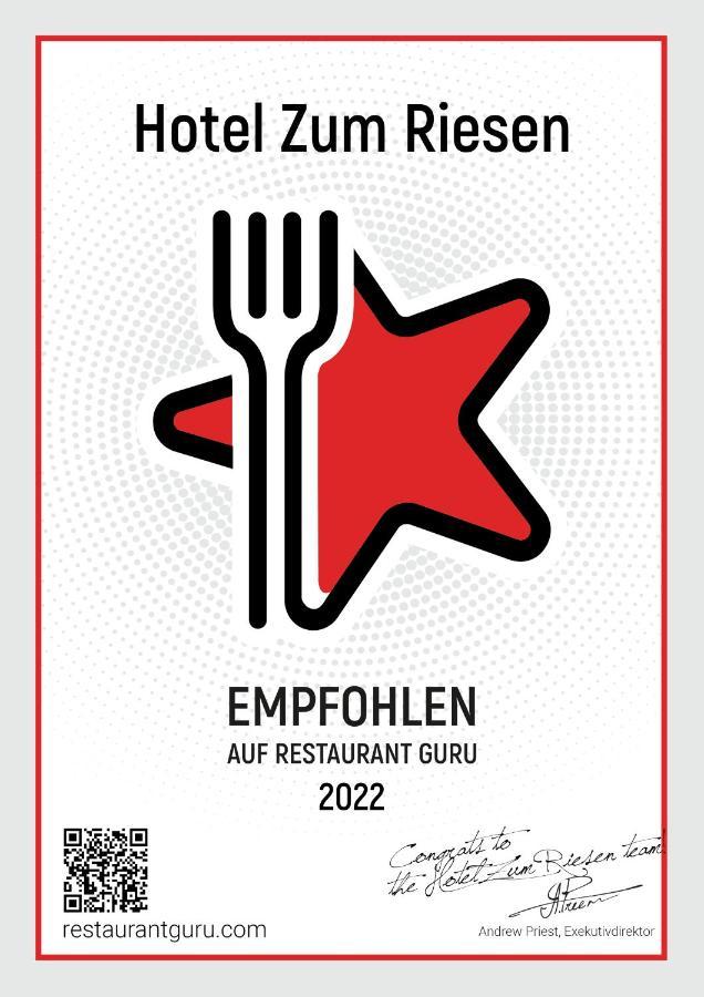 & Restaurant Zum Riesen Hotel Wallduern